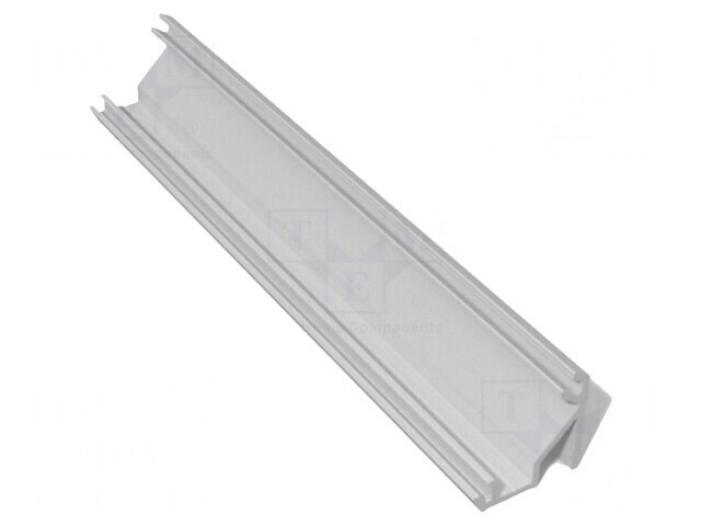 Profil Aluminiu &icirc;n Unghi pentru Module LED 1m Argintiu