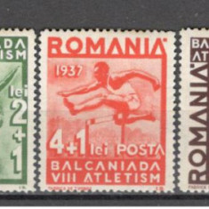 Romania.1937 Balcaniada de atletism ZR.63