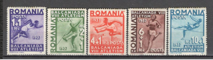 Romania.1937 Balcaniada de atletism ZR.63