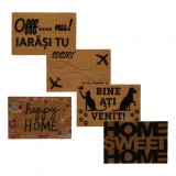 Covoras intrare antiderapant 60x40 cm Heinner Family din iarba de mare