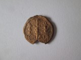 Rară! Monedă antică romană Corsica circa 774, Europa, Bronz