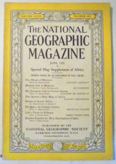 THE NATIONAL GEOGRAPHIC MAGAZINE , JUNE 1935 foto