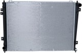 Radiator Kia Carens 06-13, motor: 1.6 Crdi, 2.0 Crdi, 640x480x20, OEM/OES (Doowon), Aluminiu/ Plastic brazat, 253101D200
