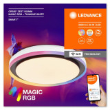 Plafoniera LED RGB inteligenta Ledvance Smart+ WiFi Magic ORBIS ZEST cu