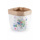 Cumpara ieftin Cos textil multicolor Flori &Oslash; 20 cm x 20 H