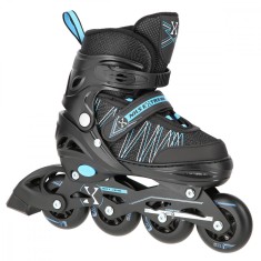 Role Reglabile 2in1 Nils Extreme NH11912A Negru/Albastru, M(35-38)