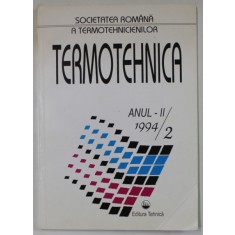 TERMOTEHNICA , REVISTA , ANUL II , NR. 2 , 1994
