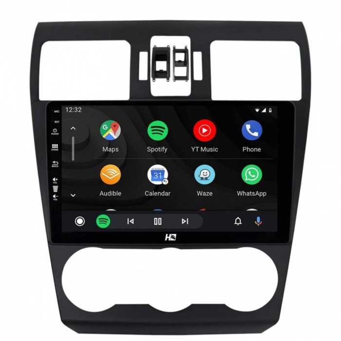 Navigatie Subaru Forester (2012-2018) 4GB RAM Android 13 Octacore Slot Sim 4G DSP GPS Wi-FI Carplay Android Auto USB Bluetooth Waze Touchscreen 9 inch
