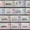 DB1 Tristan da Cunha 1965 Vapoare Corabii 14 v. lipsa 3 v. MH ( urme sarniera )