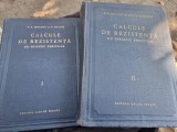 Calc. Rezistenta Specif. FEROVIAR 2 vol Mocanu Brates 1957, Editura CAILOR FERATE, transporturi, inginerie feroviara, carte tehnica