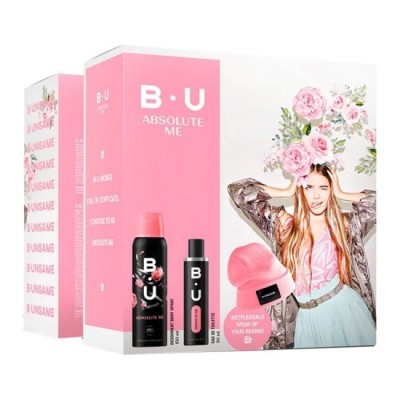 Set BU Absolute Me Apă de Toaletă 50ml, Deodorant Spray 150ml și Căciulă Cadou foto
