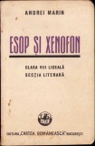 HST C1085 Esop și Xenofon 1938 ediția I Marin manual școlar