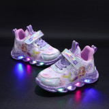 Adidasi lila cu luminite - Siren (Marime Disponibila: Marimea 22), Superbaby