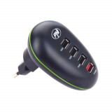 Incarcator USB PNI HC41, 4 Porturi (3x 1A, 1x 2.4A/12W Fast Charge), Pliabil, Portabil
