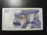 SUEDIA 20 KRONOR 1991 UNC