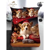 Cumpara ieftin Lenjerie de pat 1 Persoana - Model de Craciun - SPR404040