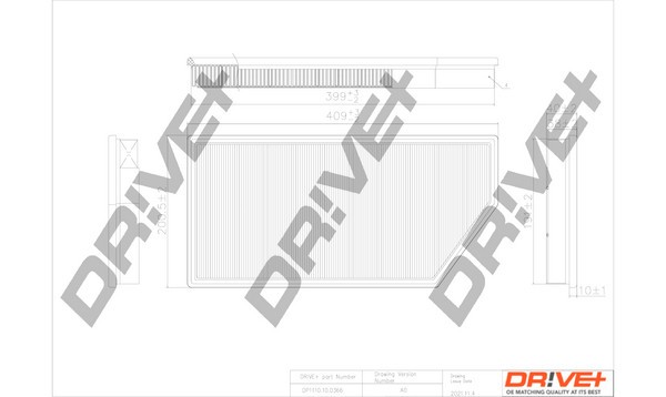 Dr!ve+ DP1110.10.0366 Filtru aer