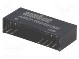 Convertor DC/DC 2W AIMTEC - Intrare 4,5-5,5VDC, Ieşire 24VDC, 83mA