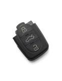Accesoriu carcasa cheie 2 butoane pentru Audi, baterie 1616