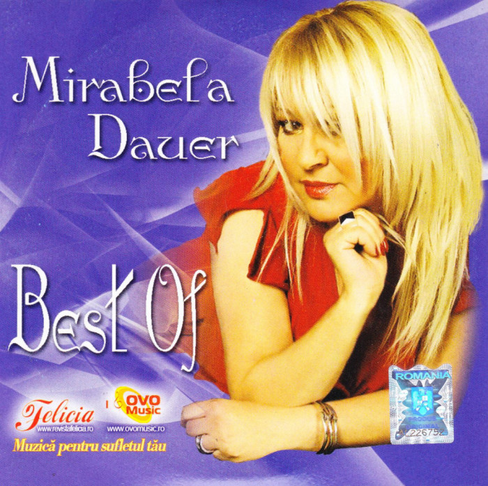 CD Pop: Mirabela Dauer - Best of ( 2008, original, in stare noua )