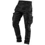 Cumpara ieftin Pantaloni de lucru DENIM negrii nr.XL/54 NEO TOOLS 81-233-XL HardWork ToolsRange