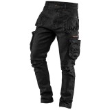 Cumpara ieftin Pantaloni de lucru DENIM negrii nr.XXXL/58 NEO TOOLS 81-233-XXXL HardWork ToolsRange