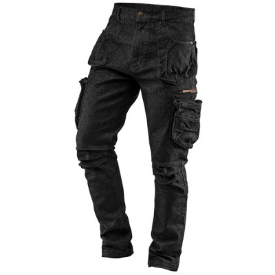 Pantaloni de lucru DENIM negrii nr.M/50 NEO TOOLS 81-233-M HardWork ToolsRange foto