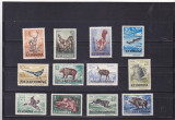 ROMANIA 1956 - VANATOAREA (DANTELAT), MNH - LP 404, Fauna, Nestampilat