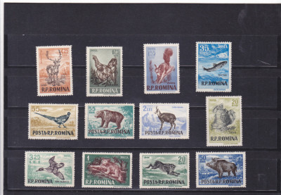 ROMANIA 1956 - VANATOAREA (DANTELAT), MNH - LP 404 foto