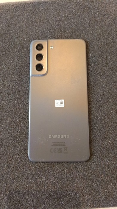 Capac Original Samsung Galaxy S21 FE cu Geam Camera (SH) NEGRU