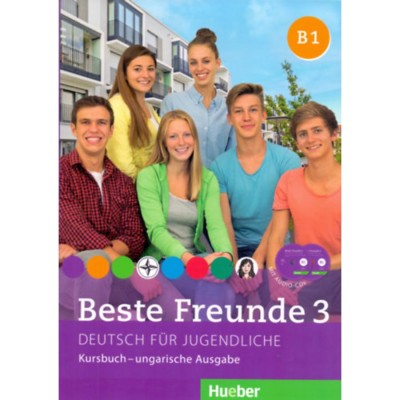Beste Freunde 3 Kursbuch+CDs Ungarische Ausgabe foto