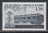 Franta 1978 - A 60-a aniversare a Armistițiului, MNH, Nestampilat