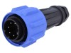 Conector Circular Mufă Tată 7 PIN Filet Interior