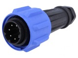 Conector Circular Mufă Tată 7 PIN Filet Interior