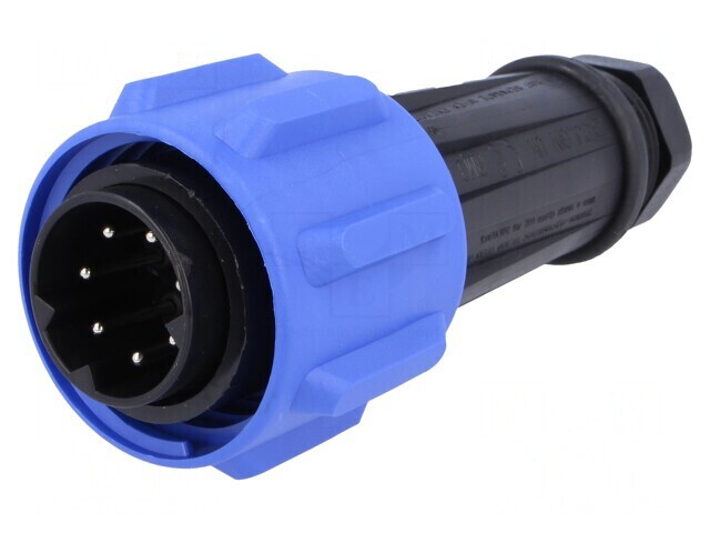 Conector Circular Mufă Tată 7 PIN Filet Interior