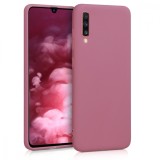 Husa pentru Samsung Galaxy A70, Silicon, Roz, 48427.167