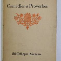 COMEDIES ET PROVERBES par ALFRED DE MUSSET , TOME III , 1927