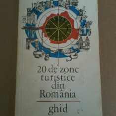 Al. Puiu, I. Istrate - 20 de zone turistice din Romania. Ghid