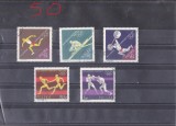 A12 S3 3 - Timbre foarte vechi - Polonia - Jocurile olimpice 1964, Sport, Stampilat