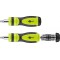 Set surubelnita cu clichet 12biti CrV 3x capete plane 4mm 5mm 6mm 4x Phillips PH0 PH1 PH2 PH3 3x Torx T15 T20 T25 2x hexagonale