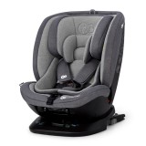 Scaun auto rotativ Kinderkraft XPEDITION 0-36 kg cu ISOFIX, gri