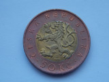50 korun 1993 Cehia-xf, Europa