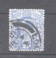 Great Britain 1902 King Edward VII, Mi.107B, perf. 15:14, used AM.074