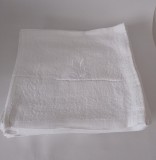 Set 30 prosoape batiste albe, 30x30 cm, 100% bumbac, cod P67