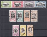 ROMANIA 1906 LP 63 EXPOZITIA GENERALA BUCURESTI SERIE STAMPILATA, Stampilat