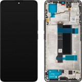 Cumpara ieftin Display cu Touchscreen Xiaomi Poco X6 / Redmi Note 13 Pro 5G, cu Rama, Negru, Service Pack 5600020N1600