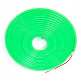 Banda led flexibila tip neon, alimentare 12V, lumina verde, lungime 5 m, XLA-18A059