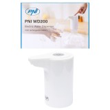 Pompa electrica pentru bidon de apa PNI WD200 incarcare prin USB-C, acumulator 800 mAh