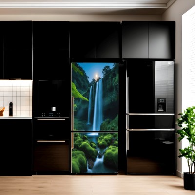 Folie imprimata color pentru decor Frigider, dimensiune 200 x 90cm, model: AVX-FR22 foto