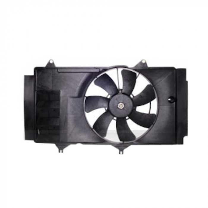 GMV radiator electroventilator Toyota Yaris (Xp10), 04.1999-2006 Motorizari 1, 4 D-4d 55kw Diesel, dimensiune 340mm, cu 2 pini, fara rezistor, plasti